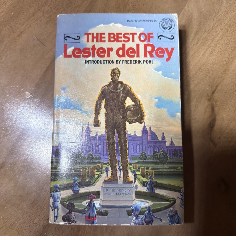 The Best Of Lester del Rey 1986 Ballantine Del Rey Paperback Science Fiction
